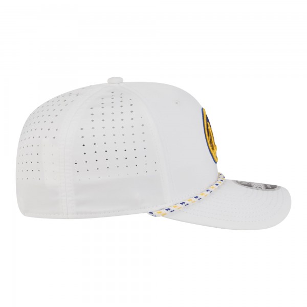 Бейсболка Golden State Warriors New Era White 2026 NBA All-Star Game Rope Vented 9SEVENTY
