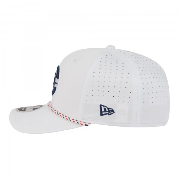 Бейсболка LA Clippers New Era White 2026 NBA All-Star Game Rope Vented 9SEVENTY