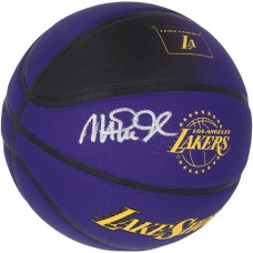Magic Johnson Los Angeles Lakers Autographed Fanatics Authentic Wilson 2024-25 City Edition Collectors Basketball