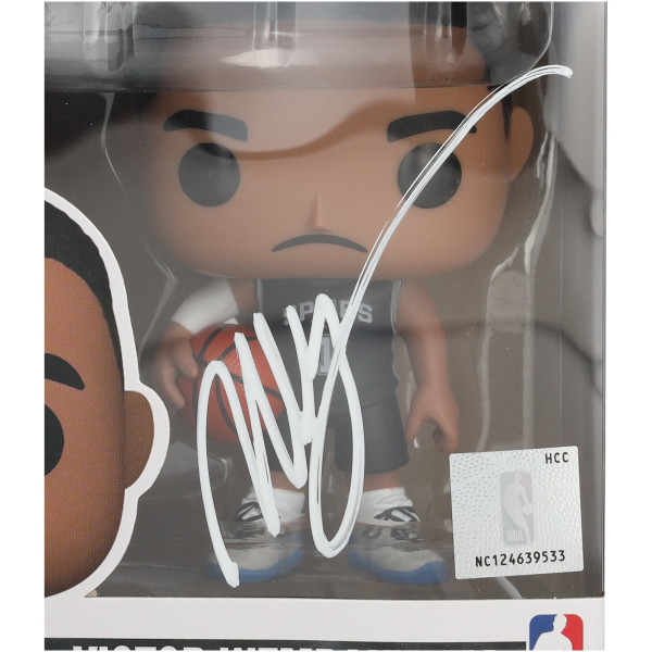 Victor Wembanyama San Antonio Spurs Autographed Fanatics Authentic #174 Funko POP! Figurine