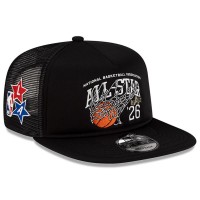 Бейсболка 2026 NBA All-Star Game New Era x Alpha Industries Black 9FIFTY Snapback