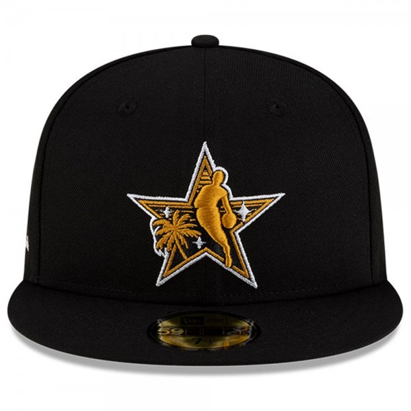 Бейсболка 2026 NBA All-Star Game New Era x Alpha Industries Black 59FIFTY