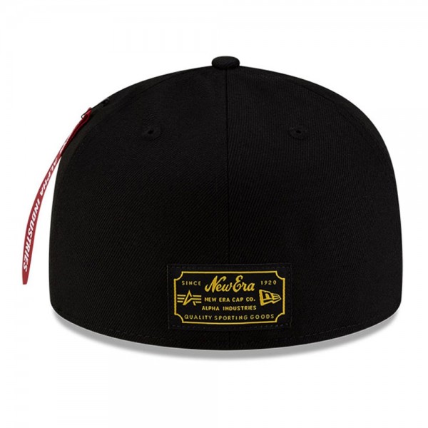 Бейсболка 2026 NBA All-Star Game New Era x Alpha Industries Black 59FIFTY