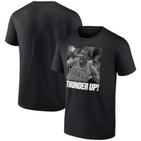 Футболка Unisex Oklahoma City Thunder Jalen Williams Black 2025 NBA Finals Champions Celebration