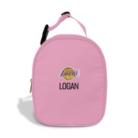 Подростковая Los Angeles Lakers Chad & Jake Pink Personalized Insulated Lunchbox