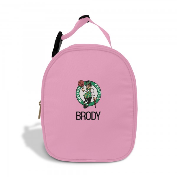 Подростковая Boston Celtics Chad & Jake Pink Personalized Insulated Lunchbox
