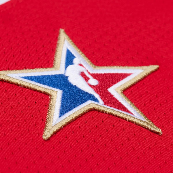 Джерси 2006 NBA All-Star Game Dirk Nowitzki Mitchell & Ness Red/White Authentic