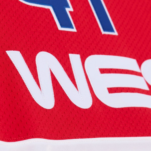 Джерси 2006 NBA All-Star Game Dirk Nowitzki Mitchell & Ness Red/White Authentic