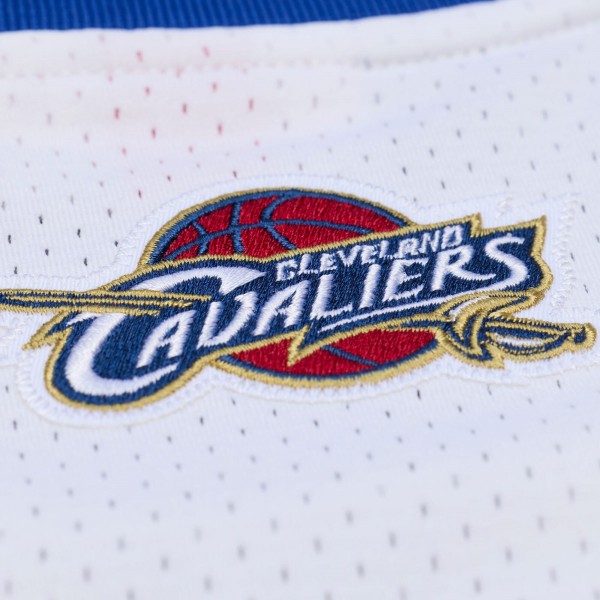 Джерси 2006 NBA All-Star Game LeBron James Mitchell & Ness White/Blue Authentic