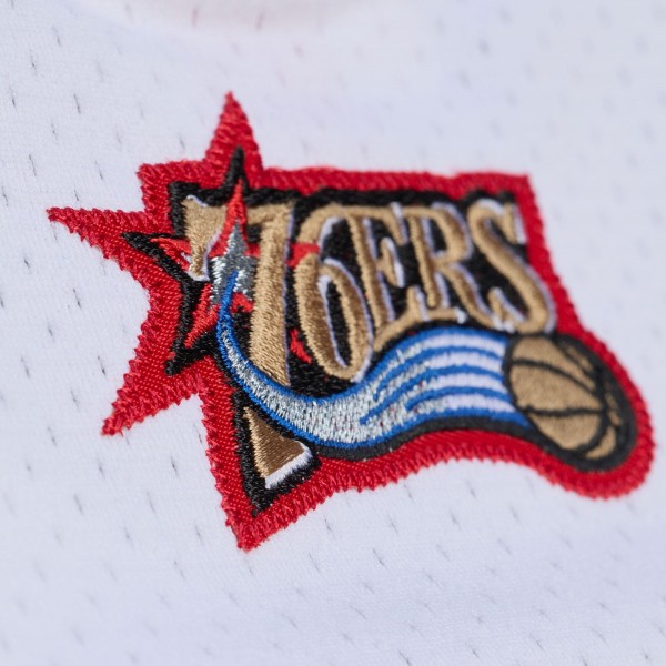 Джерси 2006 NBA All-Star Game Allen Iverson Mitchell & Ness White/Blue Authentic