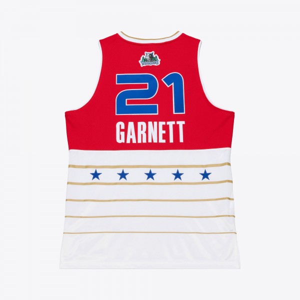 Джерси 2006 NBA All-Star Game Kevin Garnett Mitchell & Ness Red/White Authentic