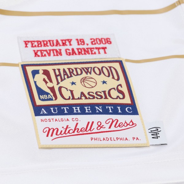 Джерси 2006 NBA All-Star Game Kevin Garnett Mitchell & Ness Red/White Authentic