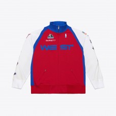 2006 NBA All-Star Game Kevin Garnett Mitchell & Ness Red/White Authentic Full-Zip Jacket