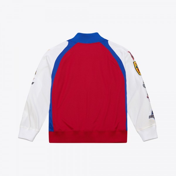 2006 NBA All-Star Game Kevin Garnett Mitchell & Ness Red/White Authentic Full-Zip Jacket