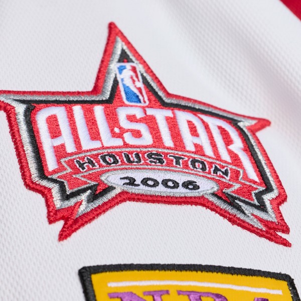 2006 NBA All-Star Game Kevin Garnett Mitchell & Ness Red/White Authentic Full-Zip Jacket