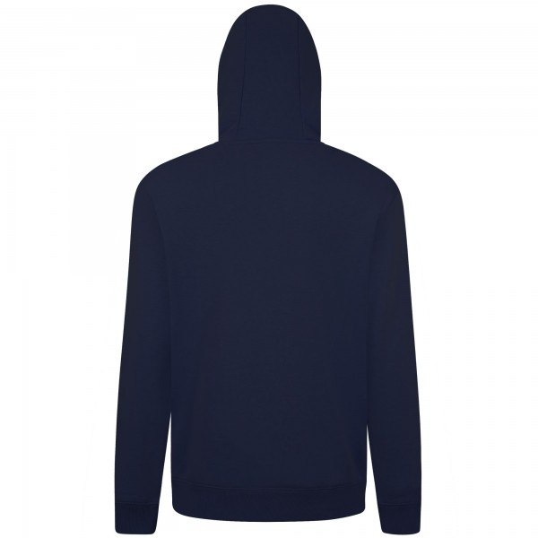 Los Angeles Dodgers Levelwear Navy City Connect Podium Back Splash Pullover Hoodie