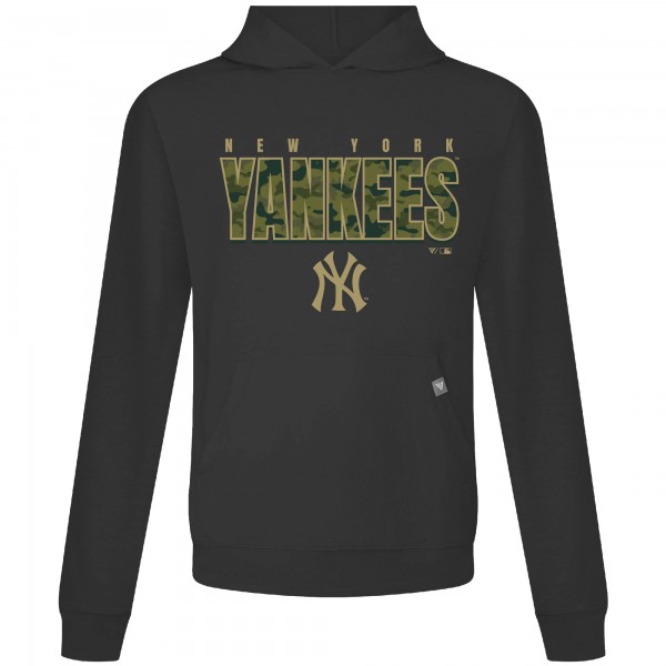 Толстовка New York Yankees Levelwear Black Relay Protect
