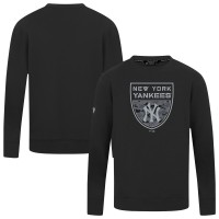 New York Yankees Levelwear Black Mandate Buckler Pullover