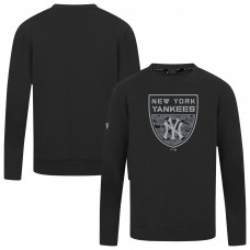 New York Yankees Levelwear Black Mandate Buckler Pullover