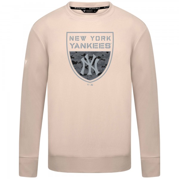 New York Yankees Levelwear Khaki Mandate Buckler Pullover
