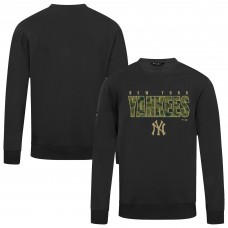 New York Yankees Levelwear Black Zane Protect Pullover Sweatshirt