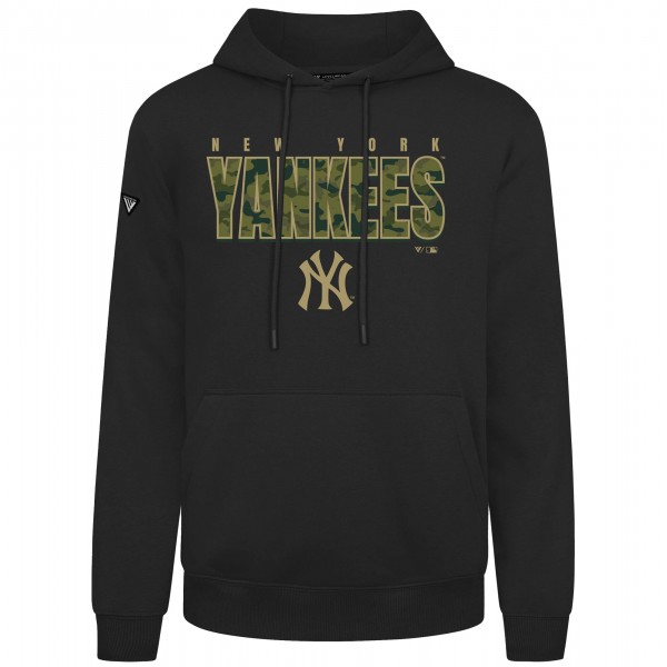 Толстовка New York Yankees Levelwear Black Podium Protect