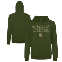 Толстовка New York Yankees Levelwear Green Podium Protect