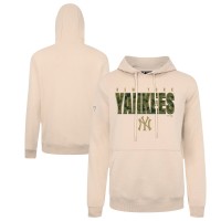 Толстовка New York Yankees Levelwear Khaki Podium Protect