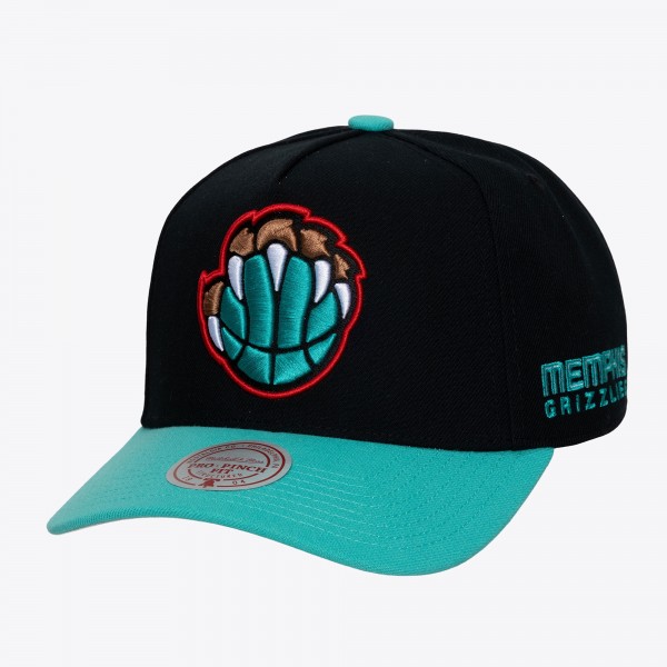 Бейсболка Memphis Grizzlies Mitchell & Ness Black Hardwood Classics Legendary Away Pro-Pinch