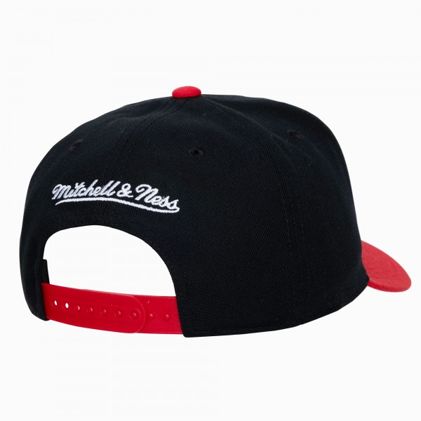 Бейсболка Philadelphia 76ers Mitchell & Ness Black Hardwood Classics Legendary Away Pro-Pinch