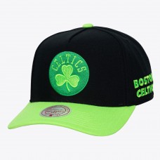 Бейсболка Boston Celtics Mitchell & Ness Black Hardwood Classics Legendary Away Pro-Pinch