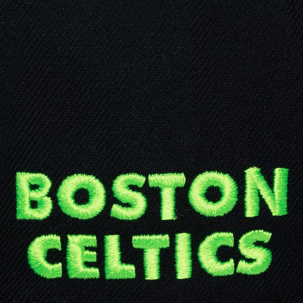 Бейсболка Boston Celtics Mitchell & Ness Black Hardwood Classics Legendary Away Pro-Pinch