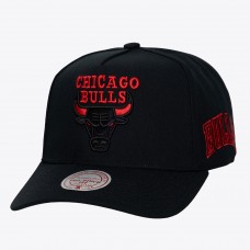 Бейсболка Chicago Bulls Mitchell & Ness Black Hardwood Classics Legendary Away Pro-Pinch