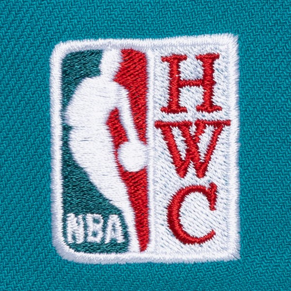 Бейсболка Detroit Pistons Mitchell & Ness Teal Hardwood Classics Legendary Away Pro-Pinch