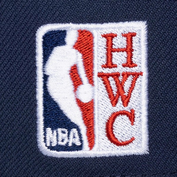 Бейсболка Golden State Warriors Mitchell & Ness Navy Hardwood Classics Legendary Away Pro-Pinch