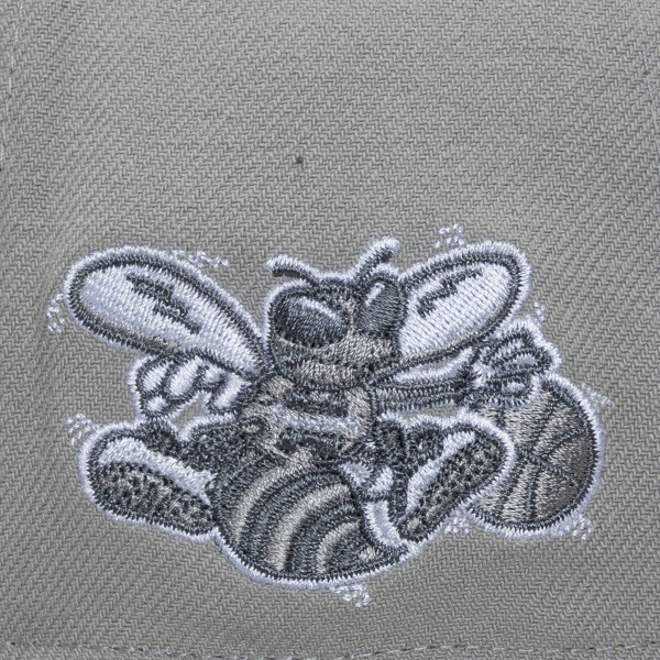 Бейсболка Charlotte Hornets Mitchell & Ness Gray Thunderstorm Head Coach Pro Crown