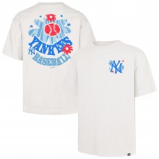New York Yankees 47 Cream Flora Foundation T-Shirt
