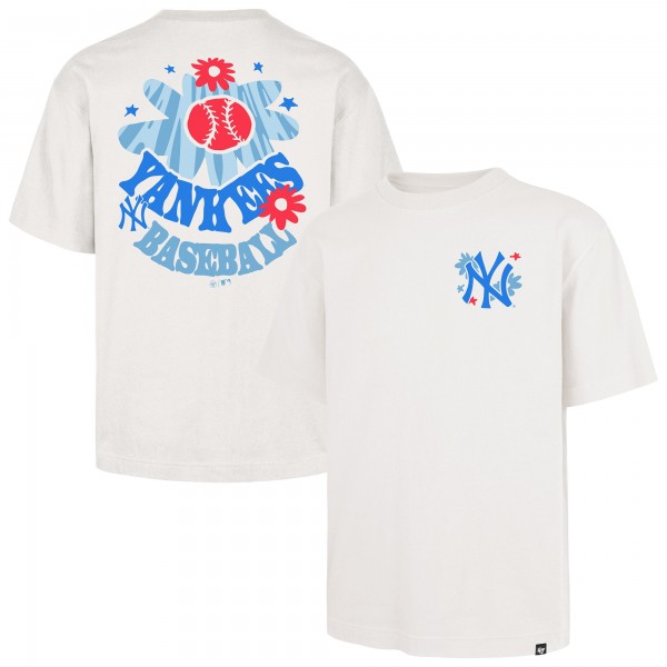 New York Yankees 47 Cream Flora Foundation T-Shirt