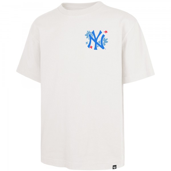 New York Yankees 47 Cream Flora Foundation T-Shirt