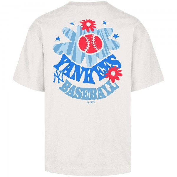New York Yankees 47 Cream Flora Foundation T-Shirt