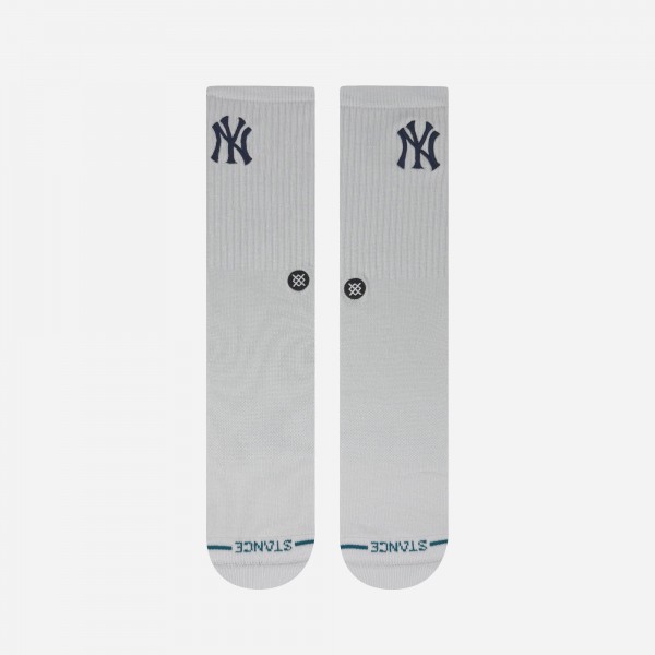 Unisex New York Yankees Stance White Crested Knit Crew Socks