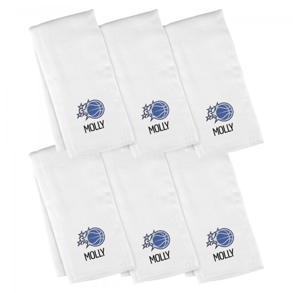 Малышам Orlando Magic Chad & Jake Personalized Burp Cloth Six-Pack Set