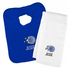 Малышам Orlando Magic Chad & Jake Personalized Bib & Burp Cloth Set