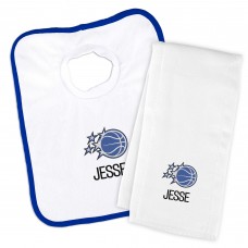 Малышам Orlando Magic Chad & Jake Personalized Bib & Burp Cloth Set