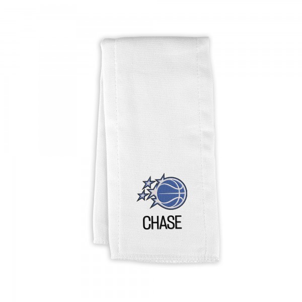 Малышам Orlando Magic Chad & Jake Personalized Burp Cloth