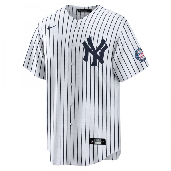 Игровая джерси New York Yankees CC Sabathia Nike White 2025 Baseball Hall of Fame Name & Number Retired Replica