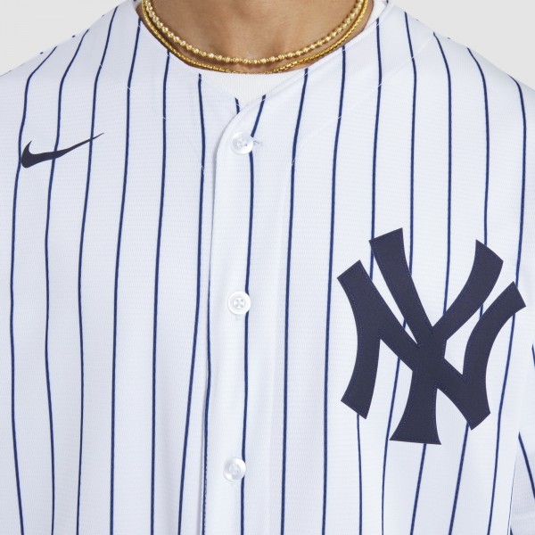 Игровая джерси New York Yankees CC Sabathia Nike White 2025 Baseball Hall of Fame Name & Number Retired Replica