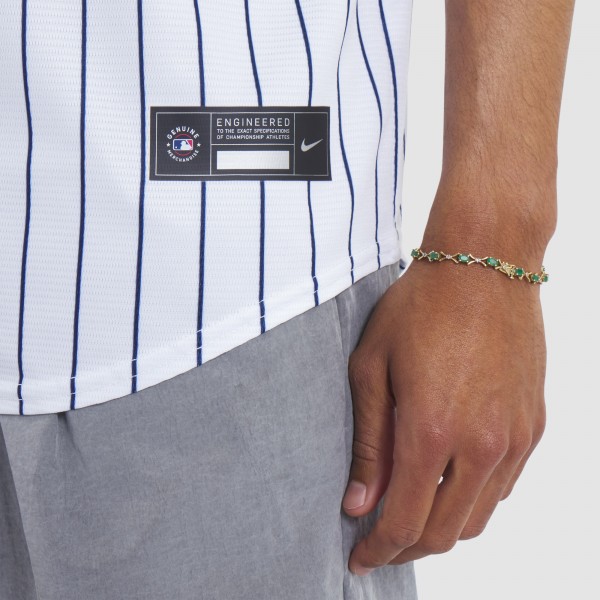 Игровая джерси New York Yankees CC Sabathia Nike White 2025 Baseball Hall of Fame Name & Number Retired Replica