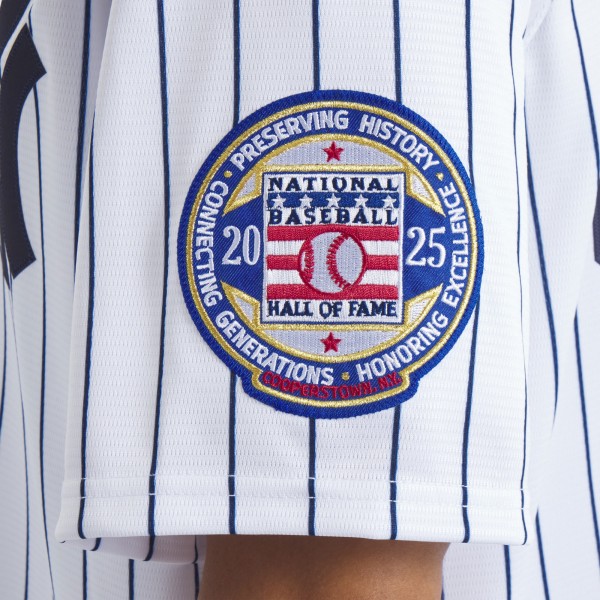 Игровая джерси New York Yankees CC Sabathia Nike White 2025 Baseball Hall of Fame Name & Number Retired Replica