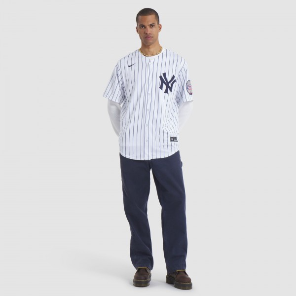 Игровая джерси New York Yankees Ichiro Suzuki Nike White 2025 Baseball Hall of Fame Name & Number Retired Replica